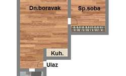 Jednoiposoban stan, Novi Sad, Bulevar Evrope, prodaja, 37m2, 92700e, id1007101